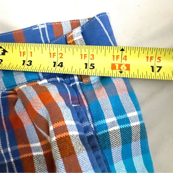 Polo Ralph Lauren Madras Shorts Mens 32 India Madras Cotton Plaid Vintage Preppy - Picture 7 of 9